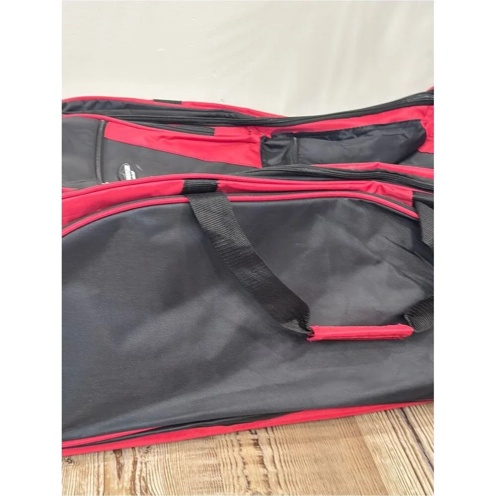 Travelers Club 30 in. Multi-Pocket Upright Rolling Duffel Bag luggage Handle